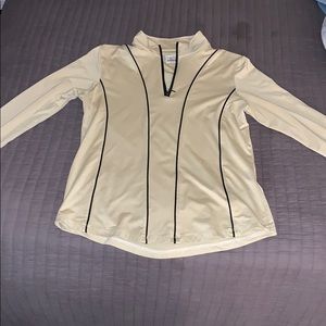 Workout quarter zip long sleeve